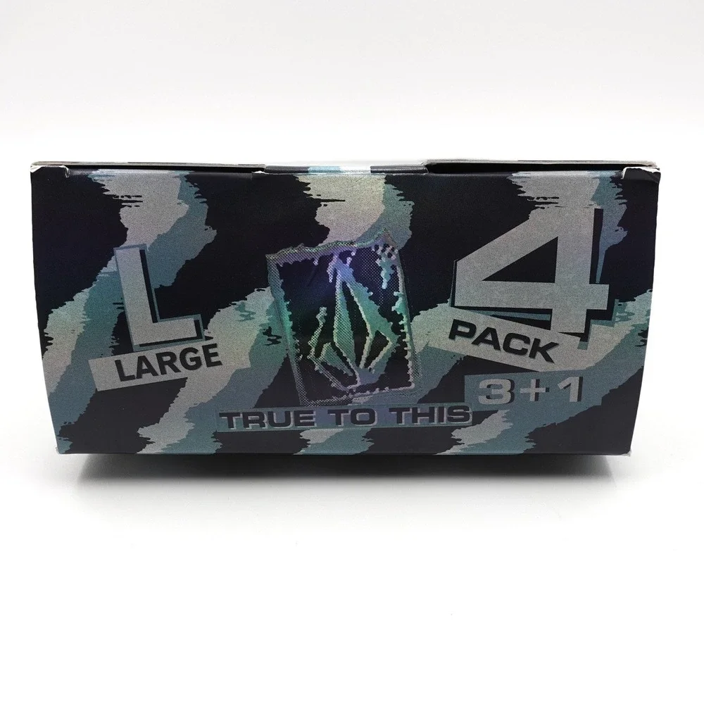 Volcom Boxer Briefs Men's Large Multicolor Brand New 4 Pack Performance Stretch